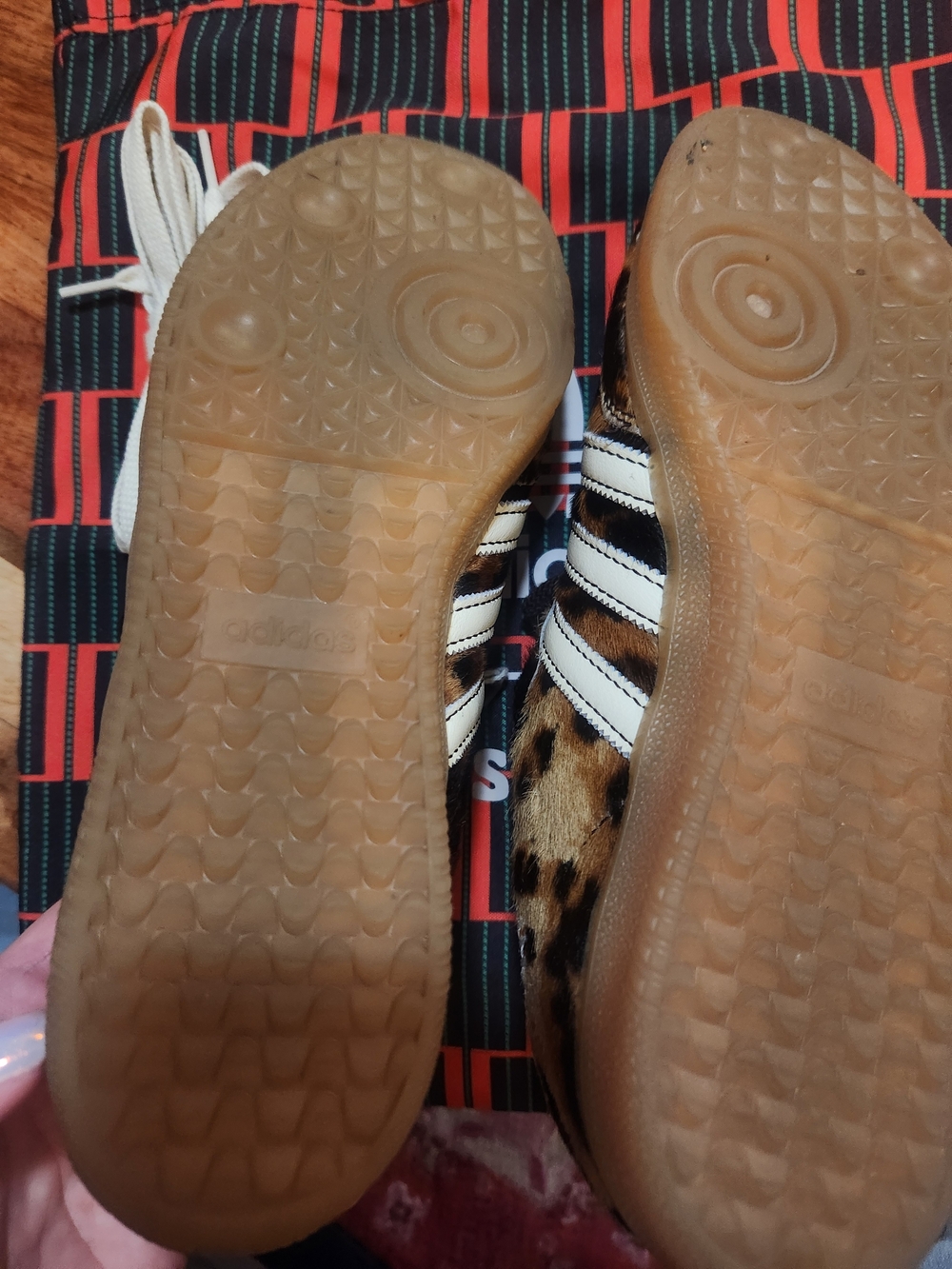 Wales Bonner x Adidas Lepoard Sambas - Picture 5 of 5